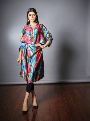 Rainbow Kaftan Dress