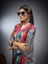 Load image into Gallery viewer, Rainbow Kaftan Dress
