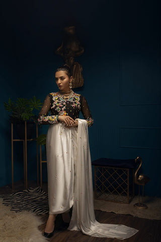 Black Ibis Heavy Embroidered Dress