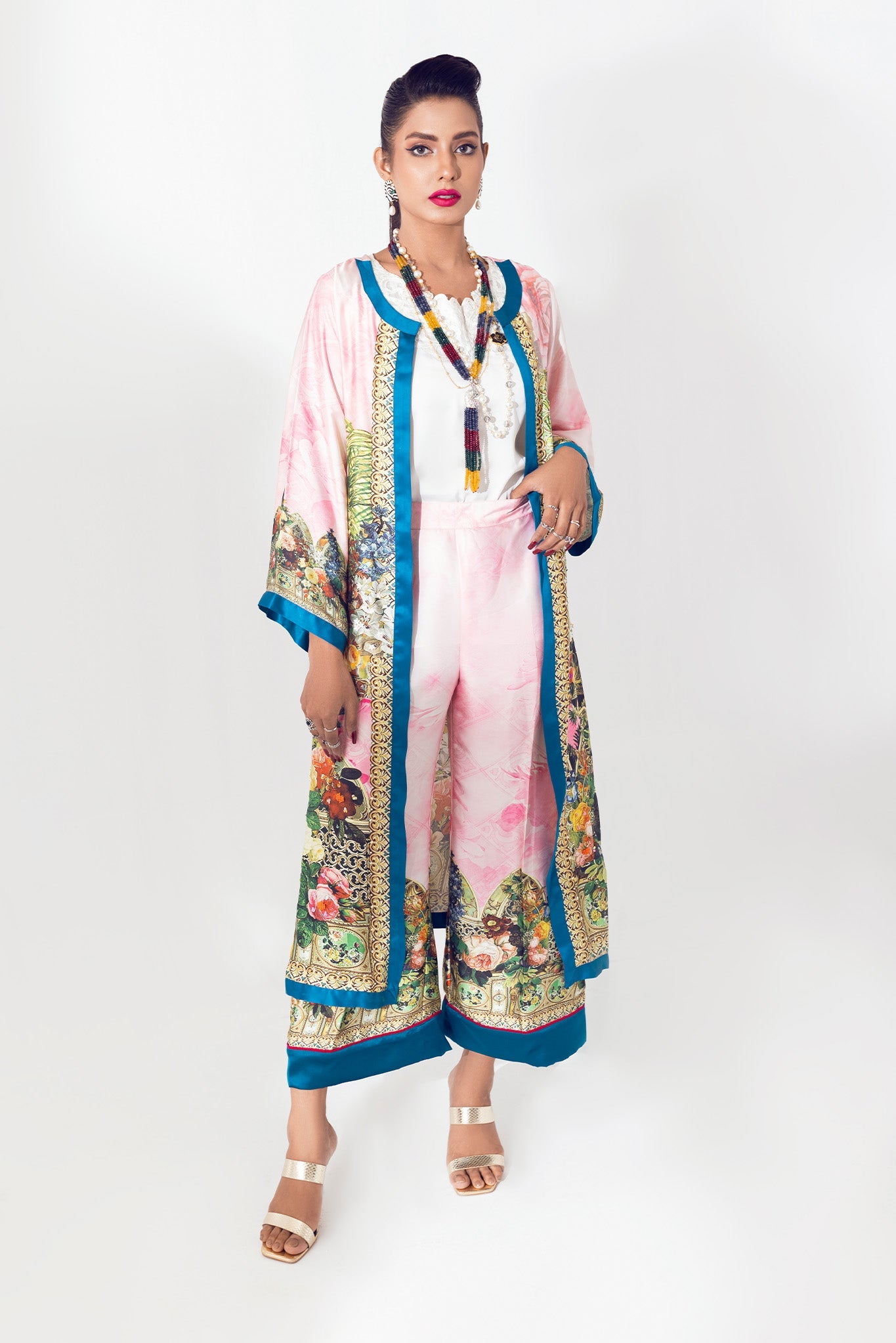 front open dress design 35 Front Open Double Shirt Design Gown Open Shirt ideas