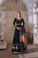 Load image into Gallery viewer, Mahru Hand Embroidered Velvet Frock
