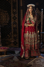 Load image into Gallery viewer, Gulab Zari And Thread Work Dress
