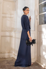 Load image into Gallery viewer, Gasperina Navy Blue Kaftan Dress
