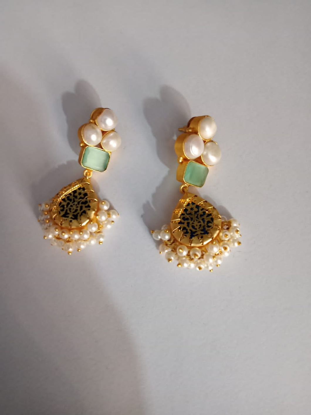 Polki earrings 02