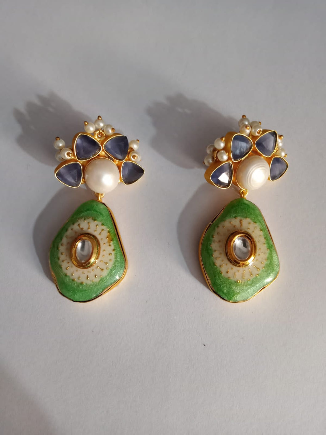 Pear earrings