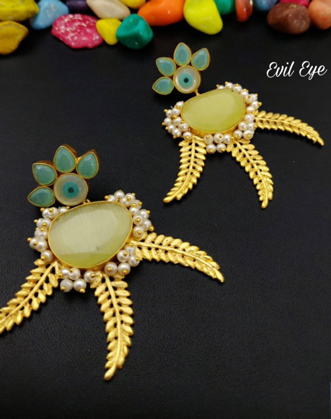 Palm Earrings