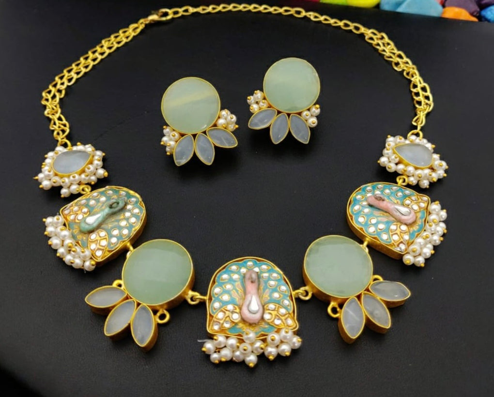 Peacock Jewelry Set