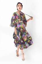 Load image into Gallery viewer, Forest Multi Color Long Frock
