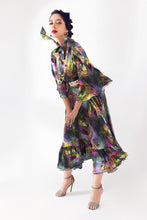 Load image into Gallery viewer, Forest Multi Color Long Frock
