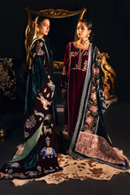 Load image into Gallery viewer, Bakhoor Velvet Shawl Dress
