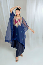 Load image into Gallery viewer, Zaina Organza Shirt with Silk Sharara Pants
