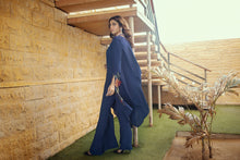 Load image into Gallery viewer, Zimal Poncho with Peplum Pants
